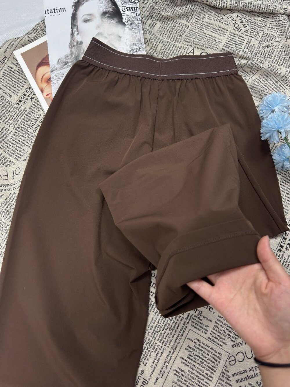 🧺🤎ALO Yoga Suit Up Trouser Coffee Brown (Regular)Athleisure Pants - Picture 8 of 11